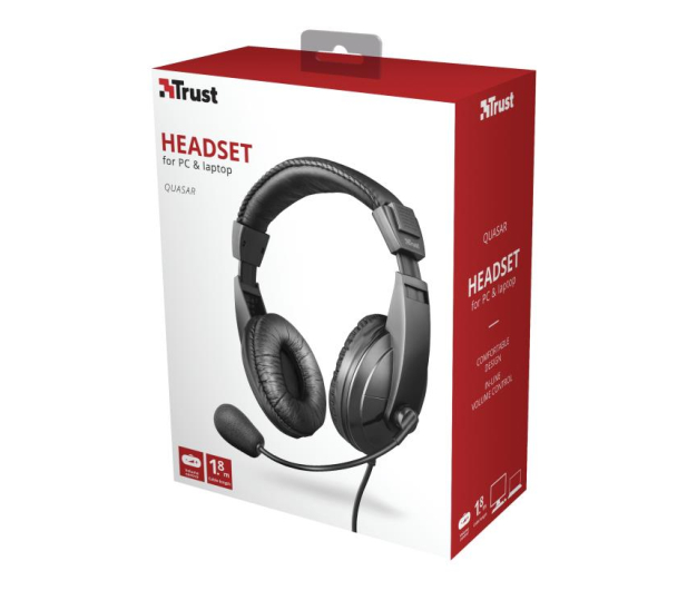 TRUST Quasar Headset for PC & laptop - 638953 - zdjęcie 6